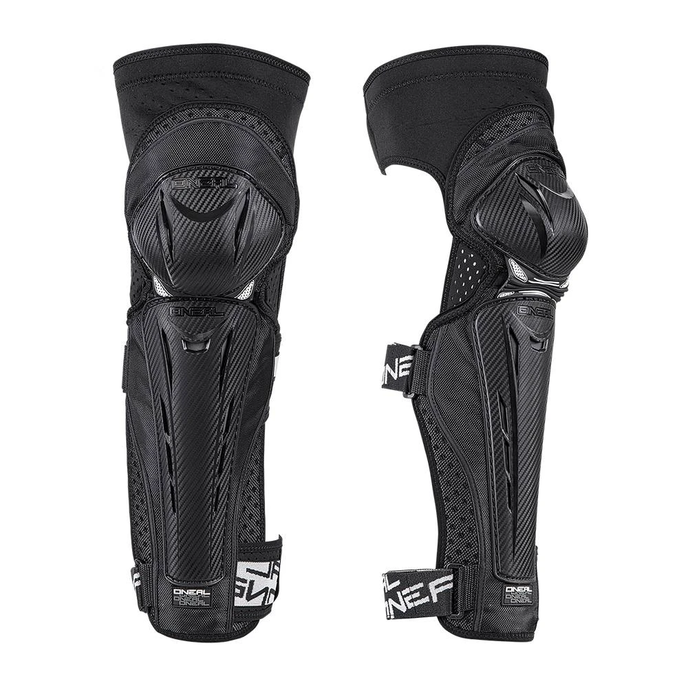 O'Neal ONeal Park FR Carbon Look Black White Knee Guard 5 O'Neal ONeal Park FR Carbon Look Black White Knee Guard - Image 3
