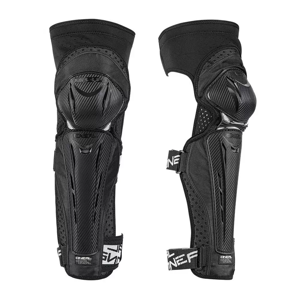 O'Neal ONeal Park FR Carbon Look Black White Knee Guard 9 O'Neal ONeal Park FR Carbon Look Black White Knee Guard - Image 7