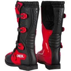 O'Neal Rider Pro Boots - Black Red -Motorcycle clothing 0335 6 01 jpg