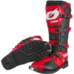 O'Neal Rider Pro Boots - Black Red -Motorcycle clothing 0335 6 02 jpg
