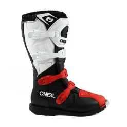O'Neal Rider Pro Boots - Black White Red -Motorcycle clothing 0335 8 04 4 jpg