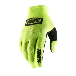 100% Celium 2 Fluo Yellow Black Motocross Gloves -Motorcycle clothing 10009 014 62 jpg