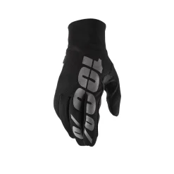 100% Hydromatic Black Waterproof Motocross Gloves -Motorcycle clothing 10011 001 001 3 jpg