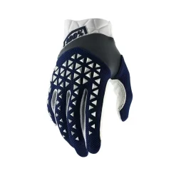 100% Airmatic Navy Steel White Motocross Gloves -Motorcycle clothing 10012 412 3 jpg