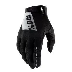 100% RideFit Black Motocross Gloves 14 100% RideFit Black Motocross Gloves -Motorcycle clothing 10014 001 3 jpg