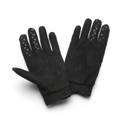 100% Geomatic Black Motocross Gloves -Motorcycle clothing 10022 001 02 2 jpg