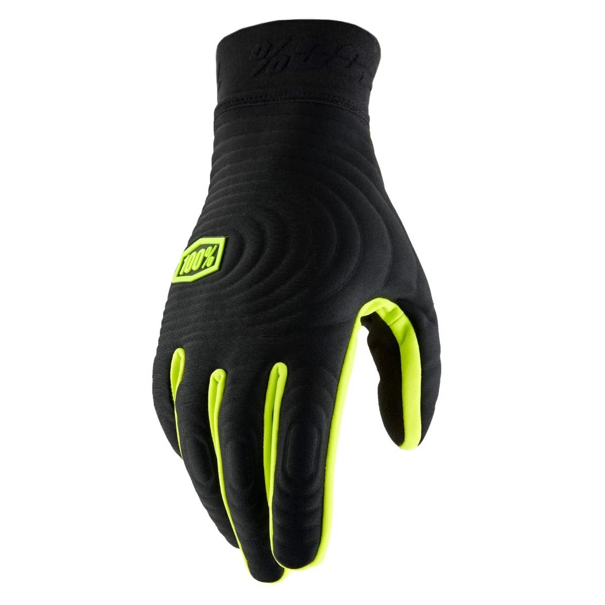 100% Brisker Xtreme Cold Weather Black Fluo Gloves 4 100% Brisker Xtreme Cold Weather Black Fluo Gloves - Image 2