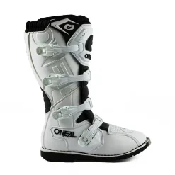 O'Neal Rider Pro Boots - White -Motorcycle clothing 1335 2 04 jpg