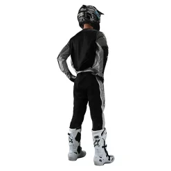 Troy Lee Designs SE Pro Quattro Black Grey Motocross Pants -Motorcycle clothing 20197701 05 jpg