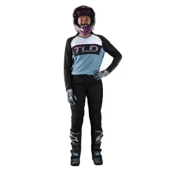 Troy Lee Designs GP Mono Black Women's Motocross Pants -Motorcycle clothing 20849000 03 jpg
