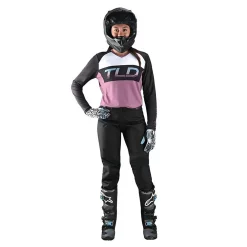 Troy Lee Designs GP Mono Black Women's Motocross Pants -Motorcycle clothing 20849000 04 jpg