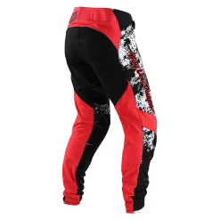 Troy Lee Designs SE Ultra Grime Motocross Pants - Black Rocket Red -Motorcycle clothing 25489300 02 jpg