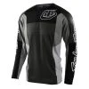 Troy Lee Designs SE Pro Quattro Motocross Jersey - Grey Black -Motorcycle clothing 30197701 01 1