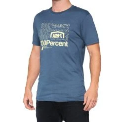 100% Kramer T-Shirt - Slate -Motorcycle clothing 32131 463 01 2