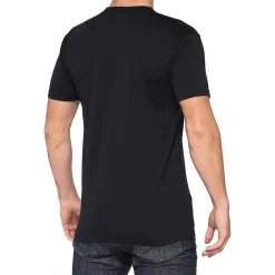 100% Athol Tech Tee - Black -Motorcycle clothing 35025 001 02 jpg