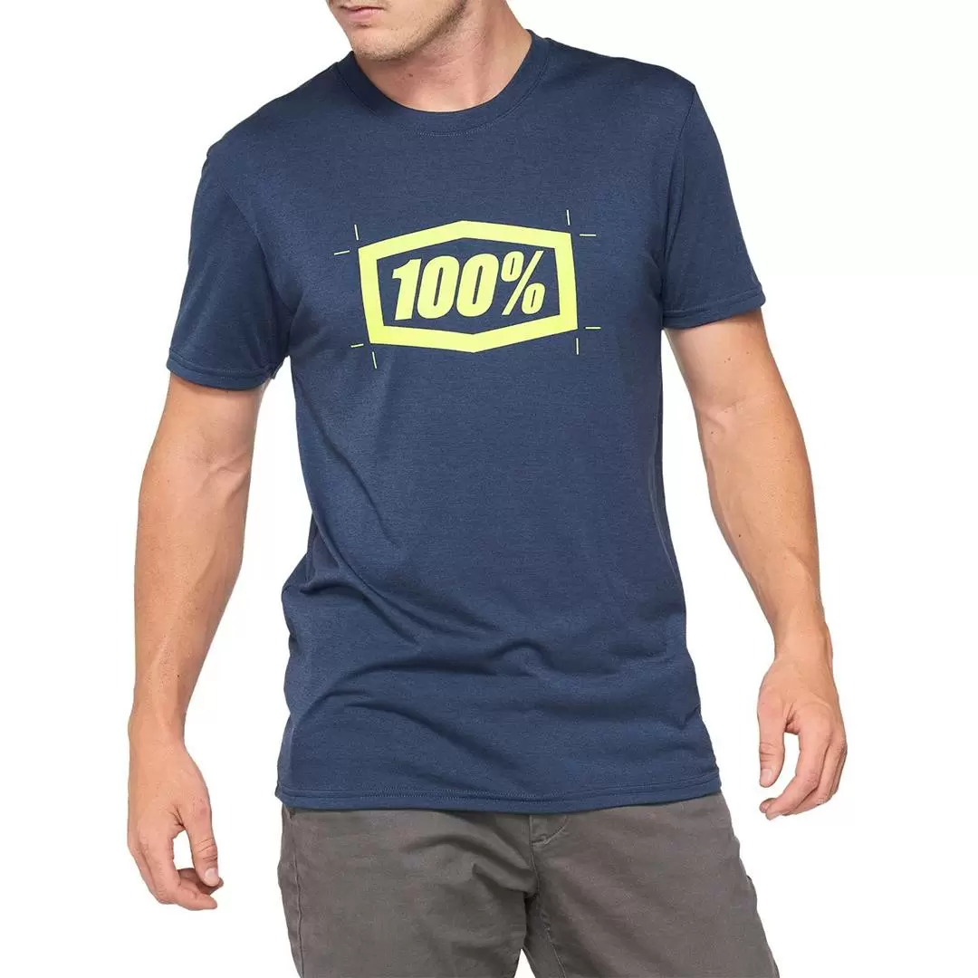 100% Cropped Tech Tee - Navy 7 100% Cropped Tech Tee - Navy - Image 5