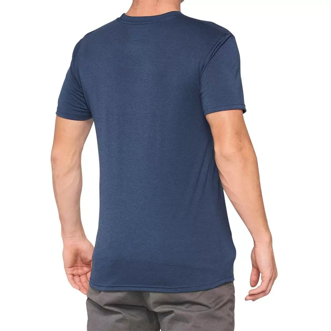 100% Cropped Tech Tee - Navy 8 100% Cropped Tech Tee - Navy - Image 6