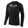 Troy Lee Designs SE Ultra Grime Motocross Jersey - Black Charcoal -Motorcycle clothing 35489301 01 1