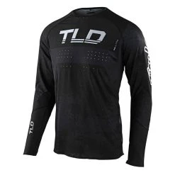 Troy Lee Designs SE Ultra Grime Motocross Jersey - Black Charcoal