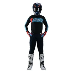 Troy Lee Designs SE Pro Air Vox Motocross Jersey - Navy -Motorcycle clothing 35589201 03 1 jpg