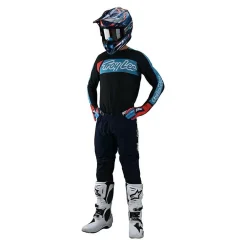 Troy Lee Designs SE Pro Air Vox Motocross Jersey - Navy -Motorcycle clothing 35589201 04 1 jpg