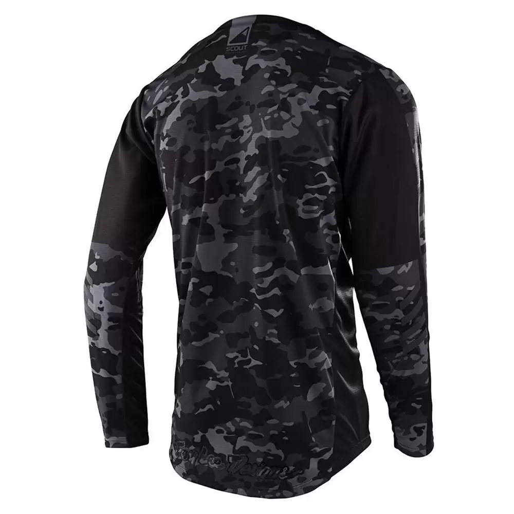 Troy Lee Designs Scout GP Recon Motocross Kit Combo - Camo Black Grey 4 Troy Lee Designs Scout GP Recon Motocross Kit Combo - Camo Black Grey - Image 2