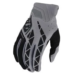 Troy Lee Designs SE Pro Solid Grey Motocross Gloves