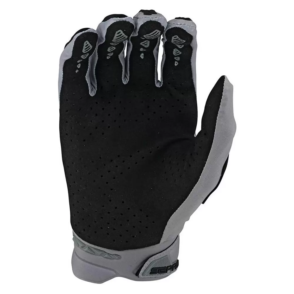 Troy Lee Designs SE Pro Solid Grey Motocross Gloves 9 Troy Lee Designs SE Pro Solid Grey Motocross Gloves - Image 7