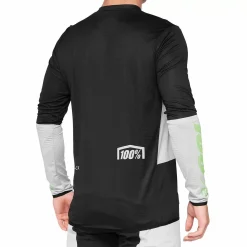 100% R-Core X Vapor Black Motocross Jersey -Motorcycle clothing 41002 418 02 jpg