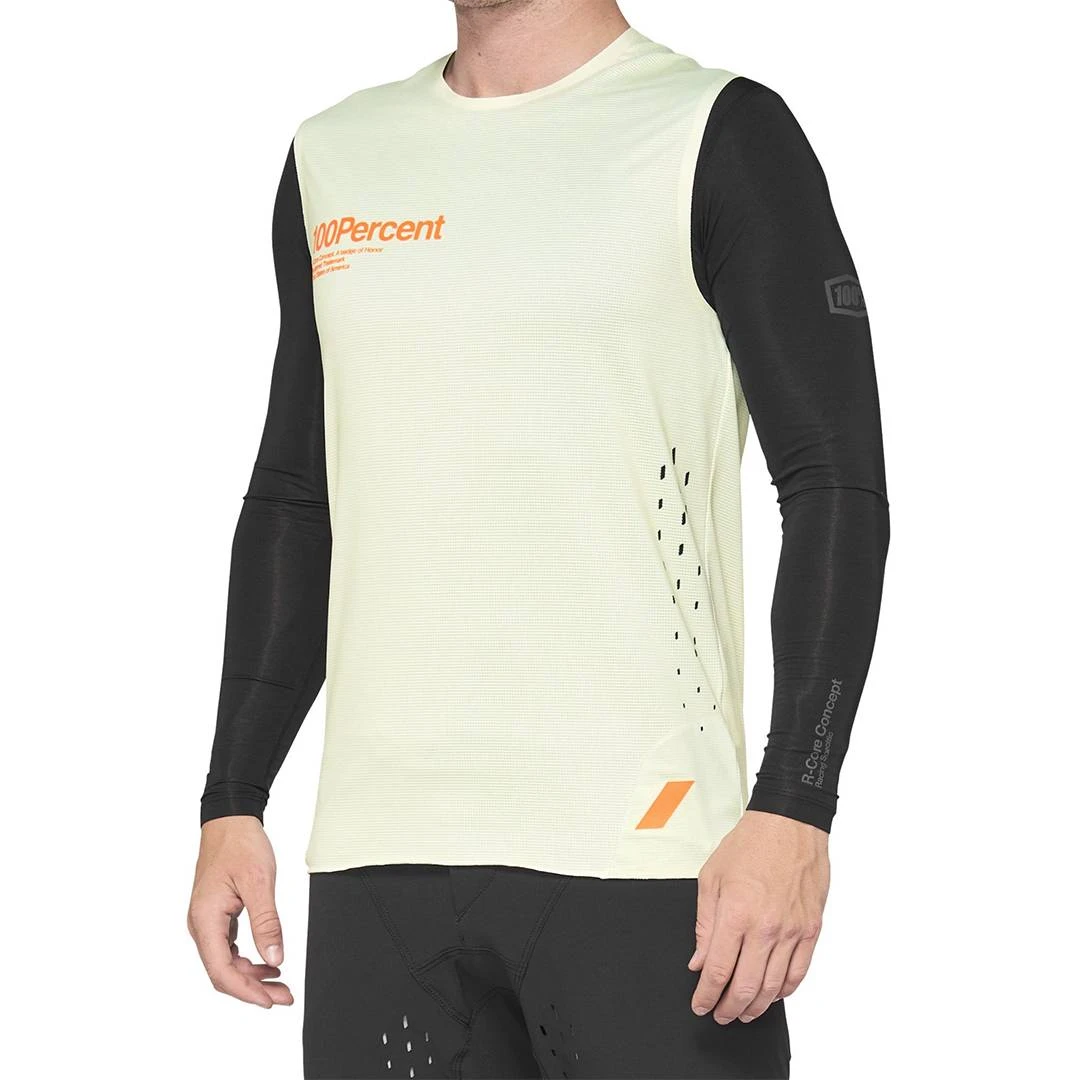 100% R-Core Concept Yellow Motocross Jersey 5 100% R-Core Concept Yellow Motocross Jersey - Image 3