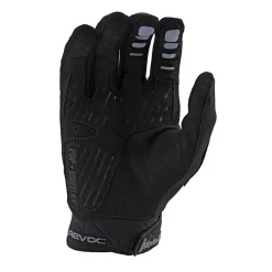 Troy Lee Designs Revox Solid Black Motocross Gloves -Motorcycle clothing 41178500 02 jpg