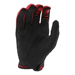 Troy Lee Designs Revox Motocross Gloves - Solid Red -Motorcycle clothing 41178501 02 jpg