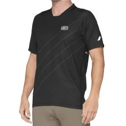 100% Celium Dark Grey Black Motocross Jersey -Motorcycle clothing 41204 290 01 1