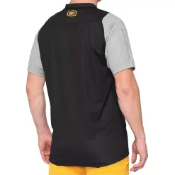 100% Celium Black Mustard Motocross Jersey -Motorcycle clothing 41204 330 02 4 jpg