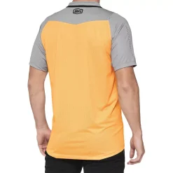 100% Celium Orange Grey Motocross Jersey -Motorcycle clothing 41204 424 02 jpg