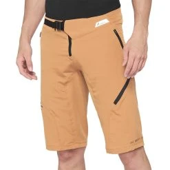 100% Airmatic Motocross Shorts - Caramel