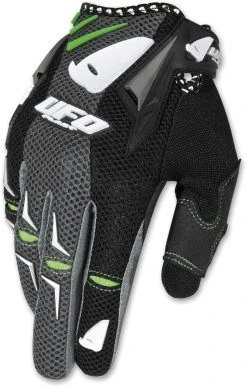 UFO AirBase Black Motocross Gloves