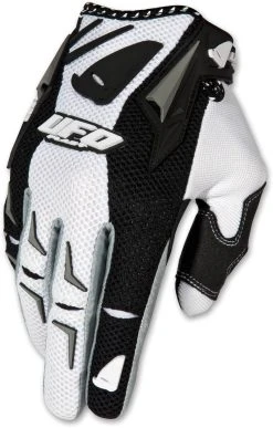 UFO AirBase White Motocross Gloves