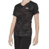 100% Airmatic Black Floral Women's Motocross Jersey