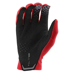 Troy Lee Designs SE Ultra Solid Red Motocross Gloves -Motorcycle clothing 45400303 02 jpg