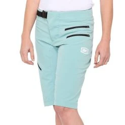 100% Airmatic Women's Motocross Shorts - Seafoam -Motorcycle clothing 45806 142 01 4