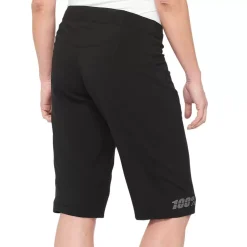 100% Ridecamp Women's Motocross Shorts - Black -Motorcycle clothing 45901 001 02 4 jpg