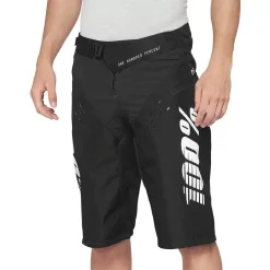 100% Kids R Core Motocross Shorts - Black -Motorcycle clothing 47602 001 01 jpg