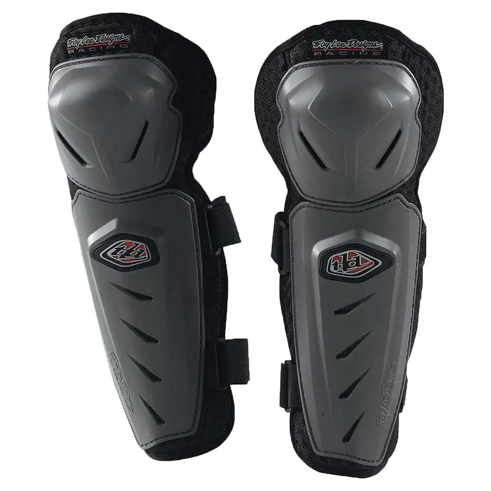 Troy Lee Designs Troy Lee Knee Shin Guards - Grey 3 Troy Lee Designs Troy Lee Knee Shin Guards - Grey