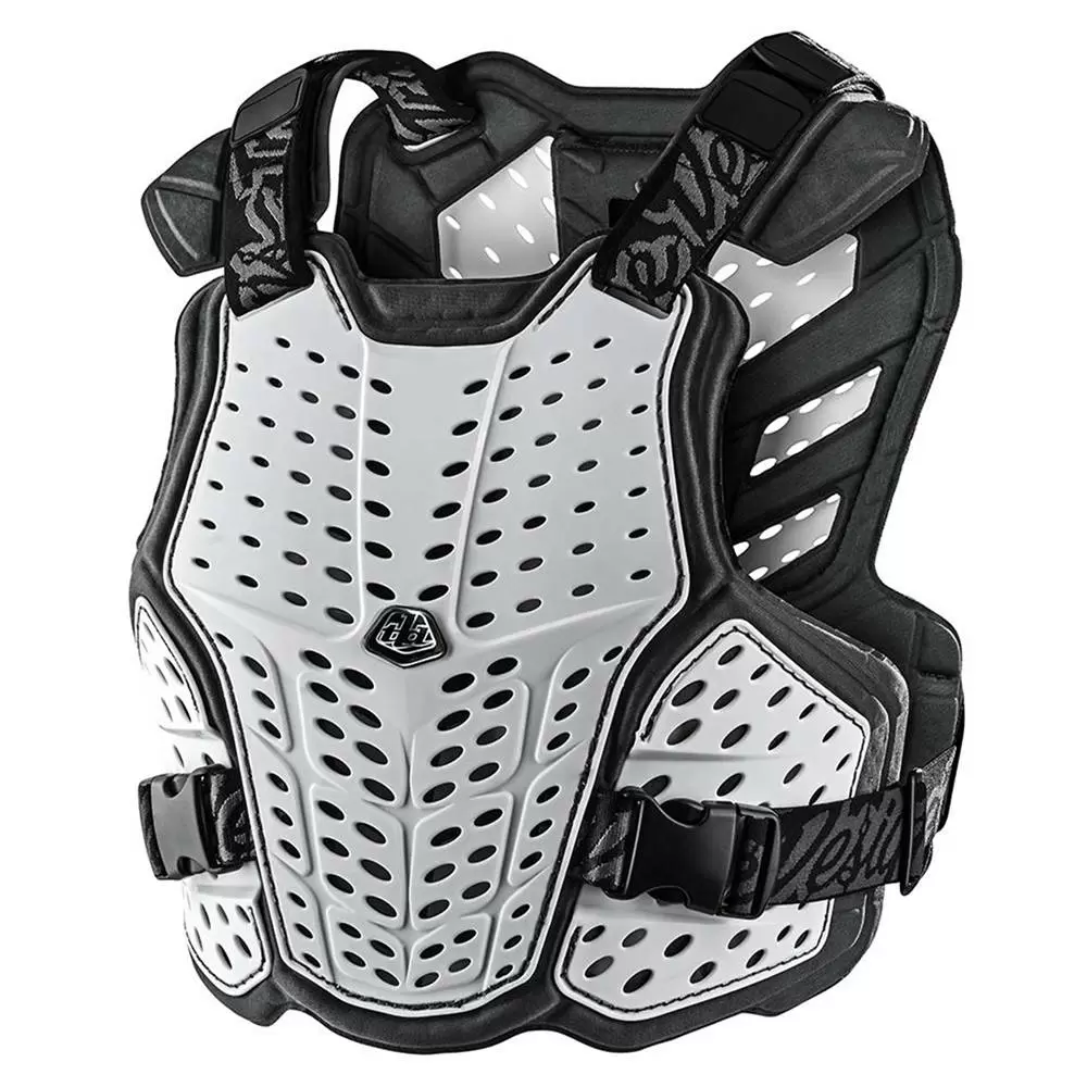 Troy Lee Designs Troy Lee Kids Rockfight Chest Protector - White 3 Troy Lee Designs Troy Lee Kids Rockfight Chest Protector - White