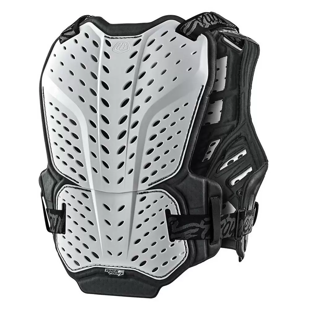 Troy Lee Designs Troy Lee Kids Rockfight Chest Protector - White 4 Troy Lee Designs Troy Lee Kids Rockfight Chest Protector - White - Image 2