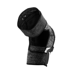 100% Fortis Grey Heather Black Knee Guard -Motorcycle clothing 90220 303 02 jpg