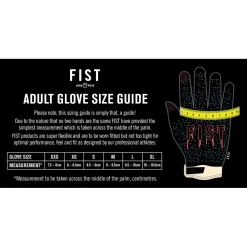 FIST Motocross Gloves - Miami: Phase 2 -Motorcycle clothing adult size chart 1 1 jpeg
