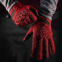 100% Kids Airmatic Motocross Gloves - Red Black -Motorcycle clothing airmatic beauty moto fa18 030 1 1 jpg