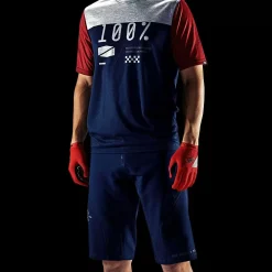 100% Airmatic Navy Motocross Jersey 17 100% Airmatic Navy Motocross Jersey -Motorcycle clothing airmatic beauty navy 042 jpg